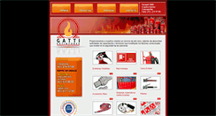 Desktop Screenshot of extintoresgatti.cl