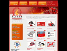 Tablet Screenshot of extintoresgatti.cl